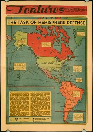The Task of Hemisphere Defense. Oregon Journal. July 21, 1940.