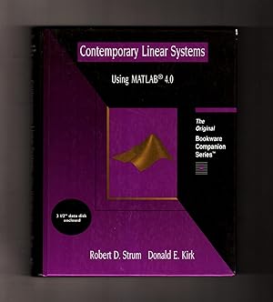 Contemporary Linear Systems Using MATLAB. With Sealed MATLAB 4.0 Diskette