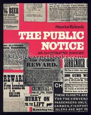 The Public Notice: An Illustrated History