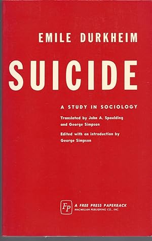 Suicide A Study in Sociology