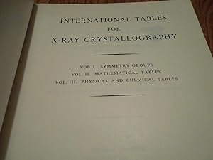 International Tables for X-Ray Crystallography; VOLUME II - Mathematical Tables