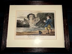 McLean's Humourous Hand-Cold Aquatints."Sees A Water Kelpie". 1821.