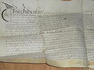 Original Deed Pertaining to the Rent of 56 Acres of Land at Balloy/Ballyons in the Barony of Kilt...