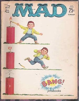 Mad Magazine No 80 July 1963