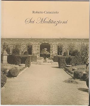 Roberto Caracciolo. Sei meditazioni. Introduction by Ellyn M. Toscano. Essay by Eduardo Cicelyn.