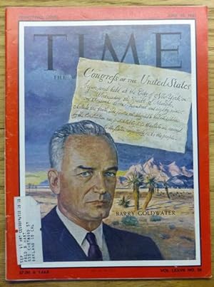 Time Magazine June 23 1961 - Barry Goldwater cover