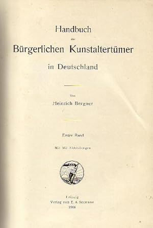 Handbuch der Bürgerlichen Kunstaltertümer in Deutschland