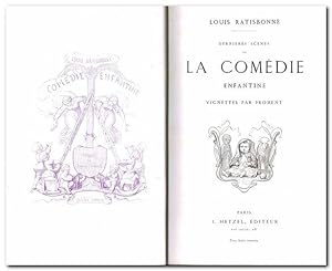 Dernieres Scenes de la Comedies Enfantine (Vignettes par Froment) - Erstausgabe 1862 -