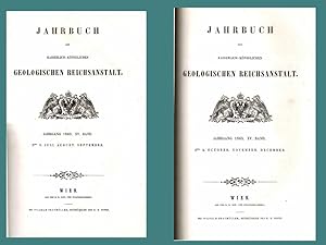 Jahrbuch der Kaiserlich-königlichen Geologischen Reichsanstalt (XV. Band 1865, Heft III + IV)