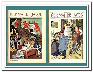 Der wahre Jacob (Illustrirtes humoristisch-satirisches Monatsblatt) - Jahrgang 1906 -