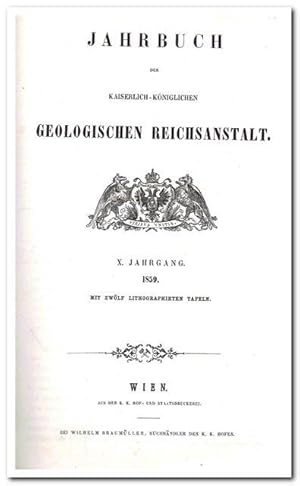 Jahrbuch der Kaiserlich-königlichen Geologischen Reichsanstalt (10. Jahrgang 1859)