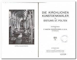 Die kirchlichen Kunstdenkmäler des Bistums St. Pölten. - Ein Heimatbuch (1923)