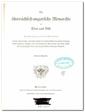 Steiermark ( = Die österreich-ungarische Monarchie in Wort und Bild) - 1890 -