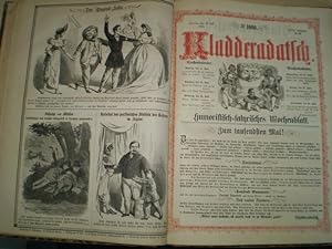 KLADDERADATSCH. Humoristisch-Satirisches Wochenblatt. mit Nr. 1000 "Jubiläumsausgabe".