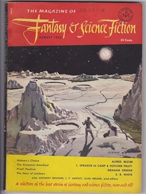 The Magazine of Fantasy and Science Fiction August 1952 - Hobson's Choice, The Ancestral Amethyst...