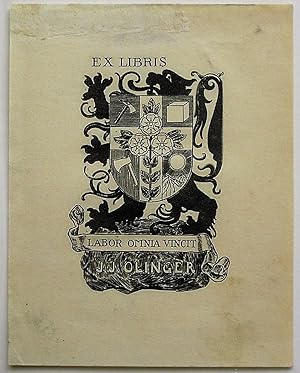 Ex-Libris Québec. J.J. Olinger