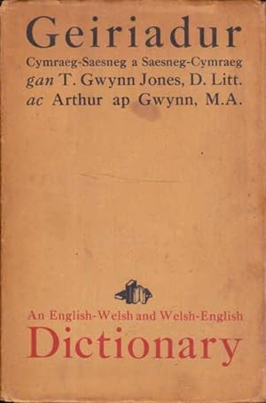 An English-Welsh and Welsh-English Dictionary