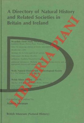 A Directory of Natural History and related Societies in Britain and Ireland.