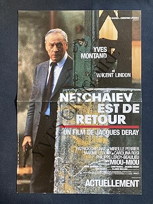 NETCHAIEV EST DE RETOUR-FILM DE JACQUES DERAY-1991-AFFICHE PETIT FORMAT