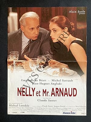 NELLY ET MR. ARNAUD-FILM DE CLAUDE SAUTET-1995-AFFICHE PETIT FORMAT