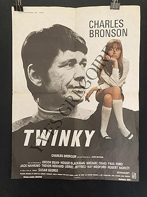 TWINKY-FILM DE RICHARD DONNER-1970-AFFICHE MOYEN FORMAT