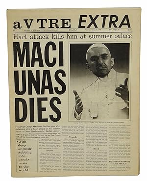 V TRE No. 11: Macunias Dies (A V TRE EXTRA)
