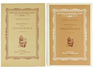 BIBLIOGRAFIA DELLA STENOGRAFIA. Volume I - Volume II.: