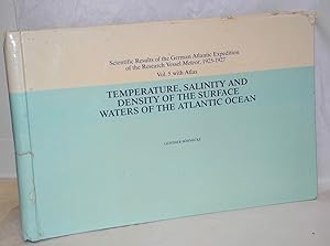 Temperature, Salinity and Density of the Surface Waters of the Atlantic Ocean [Temperatur, Salzge...