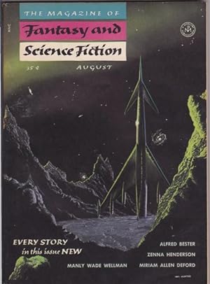 The Magazine of Fantasy and Science Fiction August 1954 - The Little Black Train, The Quadrioptic...