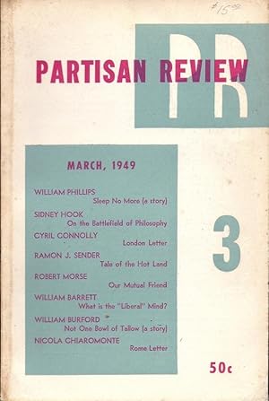 Partisan Review Volume XVI, Number 3, March 1949