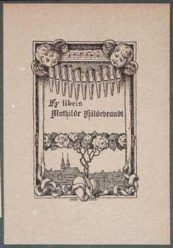 Ex Libris Mathilde Hildebrandt.