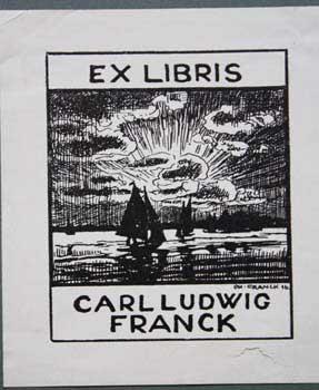 Ex Libris Carl Ludwig Franck.