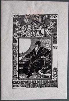 Ex Libris Georg Wilhelm Heinrich Ehrhardt.