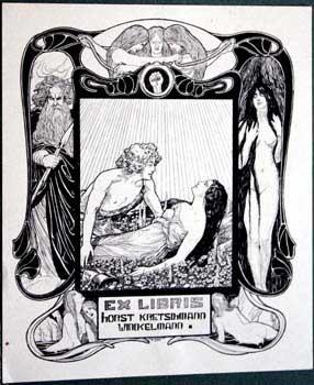 Ex Libris Horst Kretschmann Winckelmann.