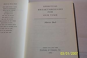 Spiritual Breakthroughs for Our Time