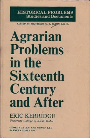 Agrarian Problems in the Sixteenth Century and After