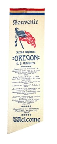 2nd Regiment Oregon U.S. Volunteers, returns from Spanish-American War: Reception at Silverton, T...