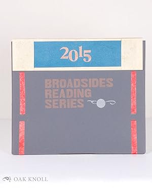 CENTER BROADSIDES 2015 READING SERIES