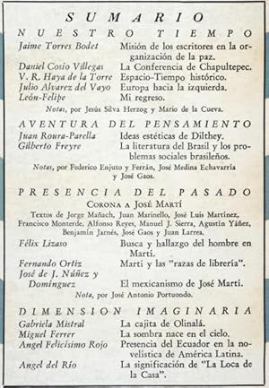 Revista Cuadernos Americanos. - Año IV, 1945. No. 3 Mayo-Junio. - Gabriela Mistral: La cajita de ...