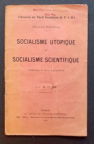 Socialisme utopique et socialisme scientifique -