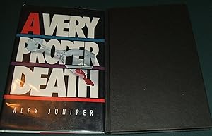 A Very Proper Death // The Photos in this listing are of the book that is offered for sale