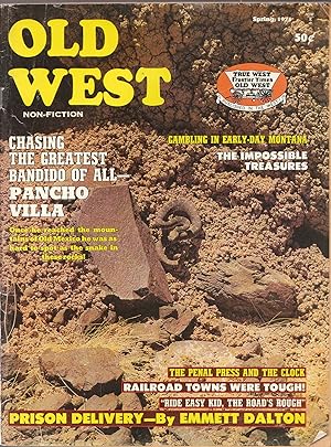 Old West Magazine for Spring 1971, Pancho Villa, Railroad Towns // The Photos in this listing are...
