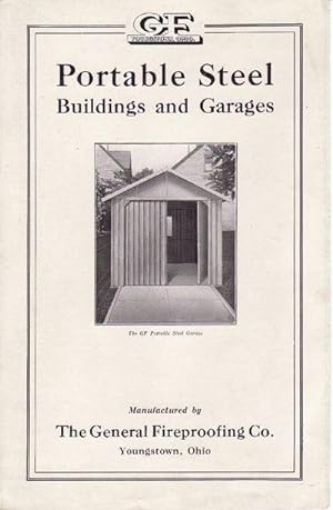 Vintage 1920's Advertising Brochure for Portable Buildings, Garages, Scare Item