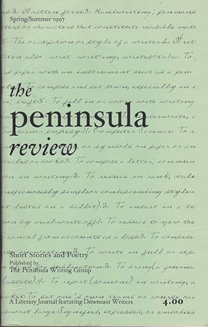 The Peninsula Review Spring Summer 1997 Short Stories and Poetry