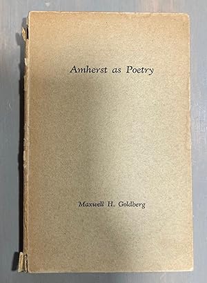 Amherst As Poetry