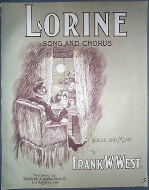 1904 Piece of Vintage Sheet Music Lorine Song and Chorus