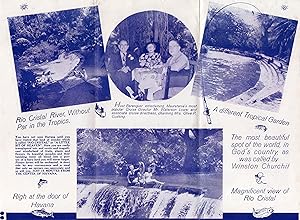 Vintage Advertising Pamphlet for the Rio Cristal Club and Resort Cuba