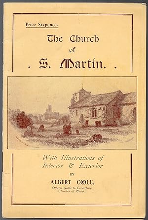 Official Guide to Canterbury England's St. Martin's Church by Albert Coole