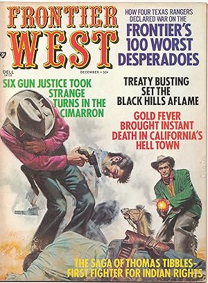 A December 1973 Issue of the Vintage Magazine Frontier West // The Photos in this listing are of ...
