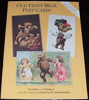 Old Teddy Bear Postcards in Color 27 Reproduction Postcards Volume 1